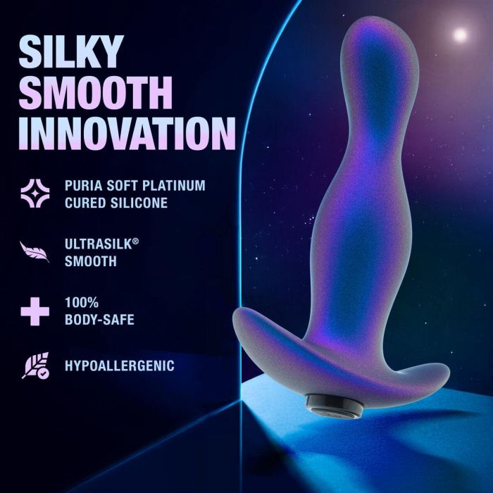 Vibrador Anal Negro Blush Anal Adventures Morado 3 Vibrador Anal Negro Blush Anal Adventures Morado 3