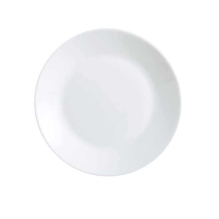 Plato de Postre Luminarc Zelie Blanco Vidrio Ø 18 cm (12 Unidades) 1