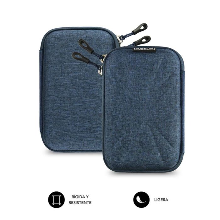 SUBBLIM Organizador HDD Business Case 2,5" Dark Blue 2