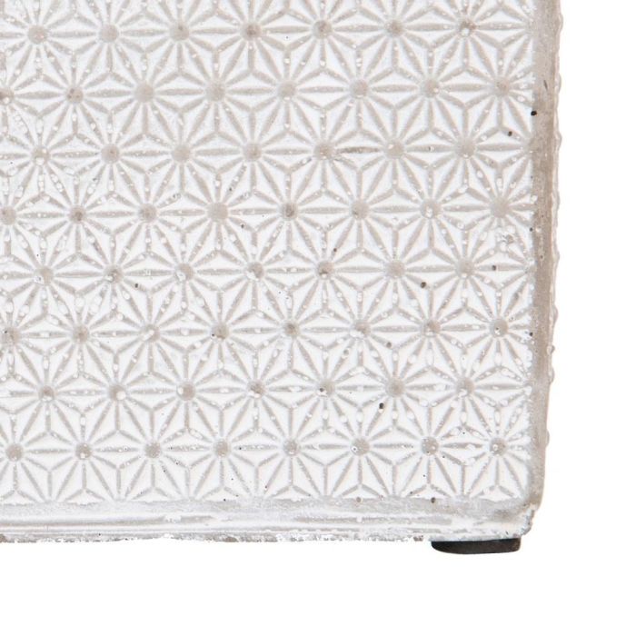 Macetero Cemento Decoración 10 X 10 X 10 cm