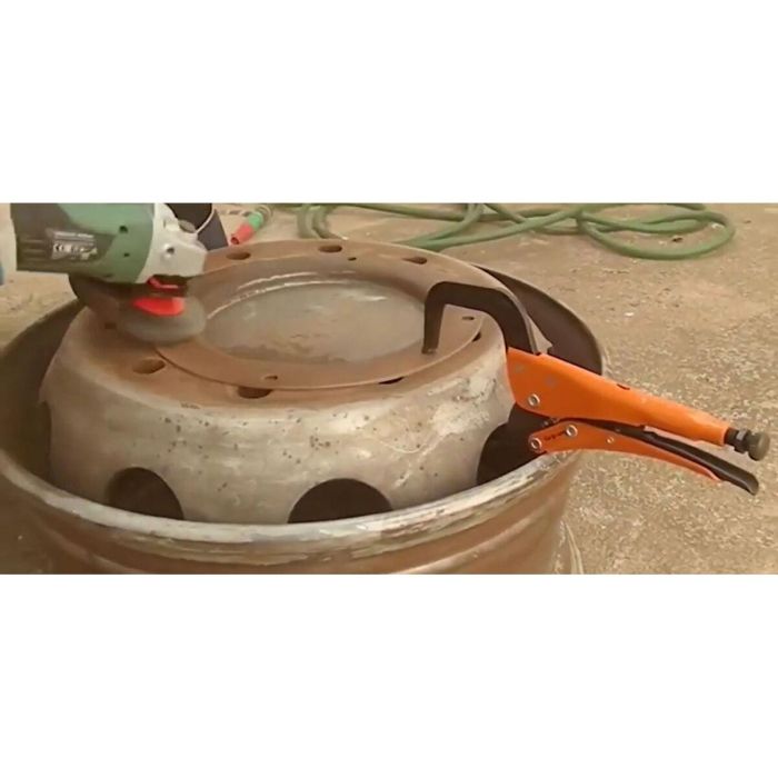 Prensa Sargento Grip-on Cuello de cisne 1