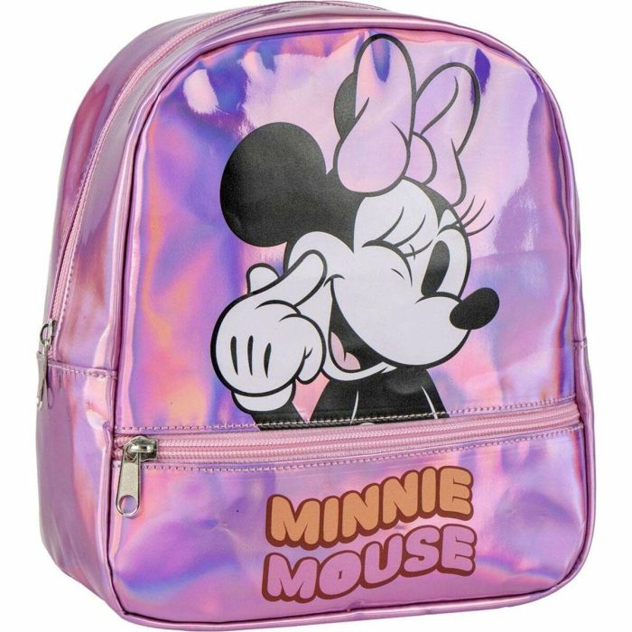 Cerdá Mochila Casual Iridiscente Minnie 23 x 20 x 8 cm Rosa 4 Cerdá Mochila Casual Iridiscente Minnie 23 x 20 x 8 cm Rosa 4