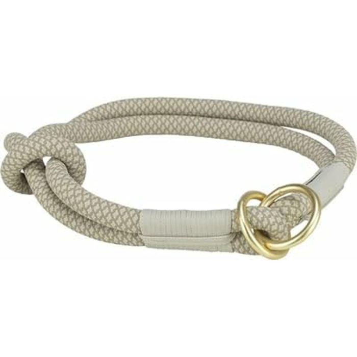 Collar de Adiestramiento para Perros Trixie Soft Rope Gris Gris claro XS/S 30 cm