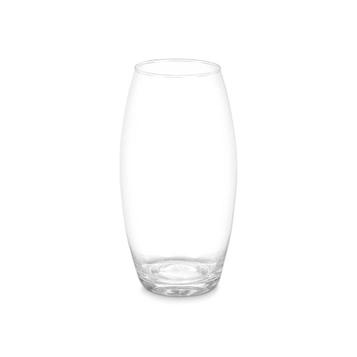 Jarrón de Cristal Abombado 26 cm Giftdecor - Transparente, 12x12x26 cm (6 Unidades) 1 Jarrón de Cristal Abombado 26 cm Giftdecor - Transparente, 12x12x26 cm (6 Unidades) 1