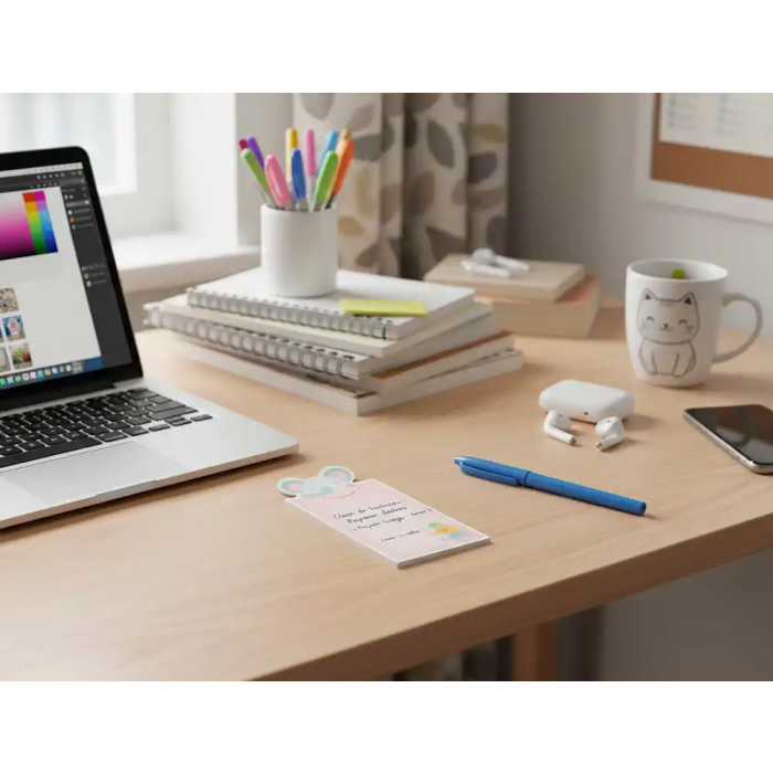 Imaginovo Bloc Notas Adhesivas con Mensaje Trasero Elefante 20 Hojas 85x164 mm 5