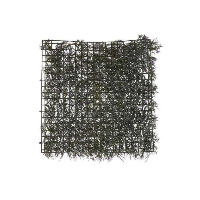 DKD Home Decor Jardín Vertical Verde Lila 50x50x5 cm Pack 4 Unidades Material PE Protección UV 3 DKD Home Decor Jardín Vertical Verde Lila 50x50x5 cm Pack 4 Unidades Material PE Protección UV 3