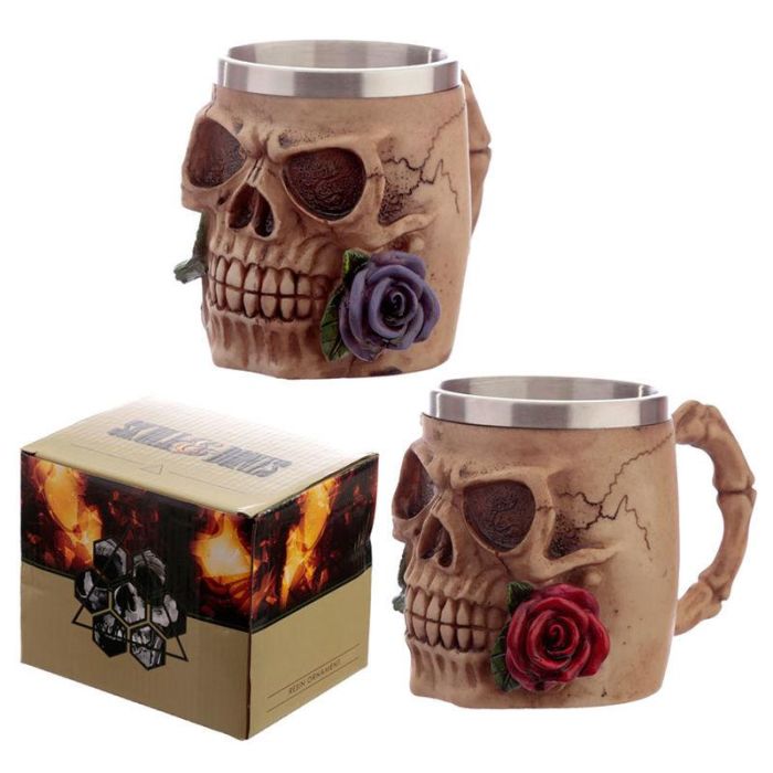 Taza Calavera y Rosas surtido 3