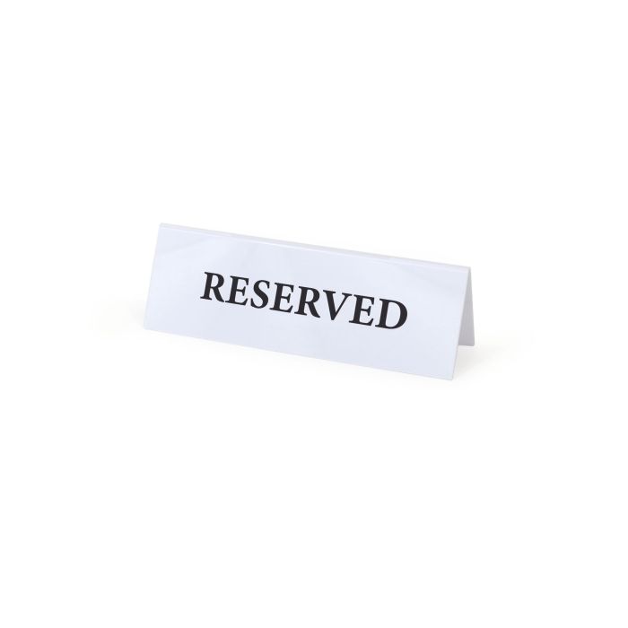 Placa Acrílica Reservado 15x5 cm - My Bar (24 Unidades) 3 Placa Acrílica Reservado 15x5 cm - My Bar (24 Unidades) 3