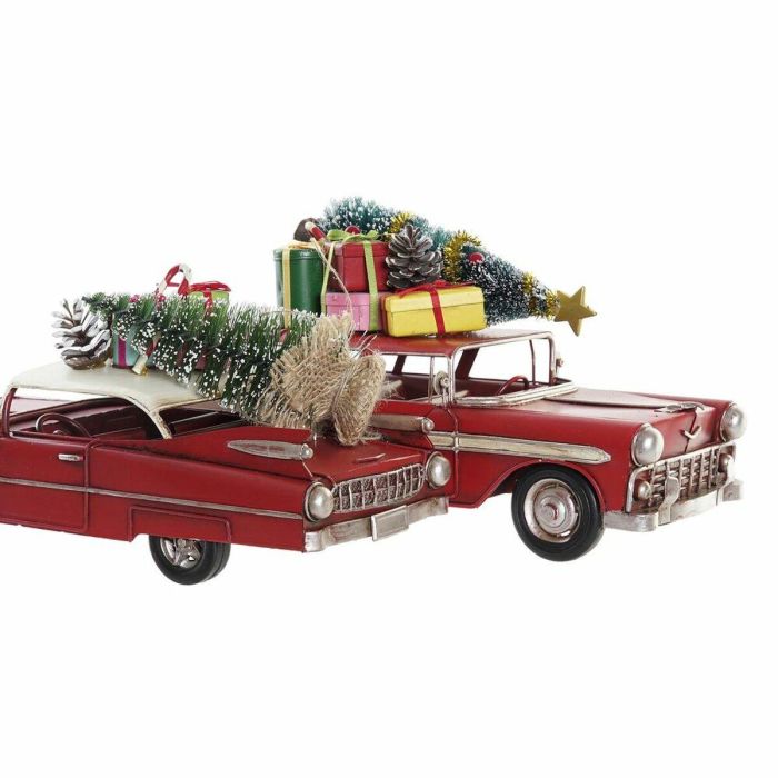 Vehiculo Decoracion Navidad Tradicional DKD Home Decor Rojo Blanco 10 x 12 x 26 cm (2 Unidades) 2 Vehiculo Decoracion Navidad Tradicional DKD Home Decor Rojo Blanco 10 x 12 x 26 cm (2 Unidades) 2