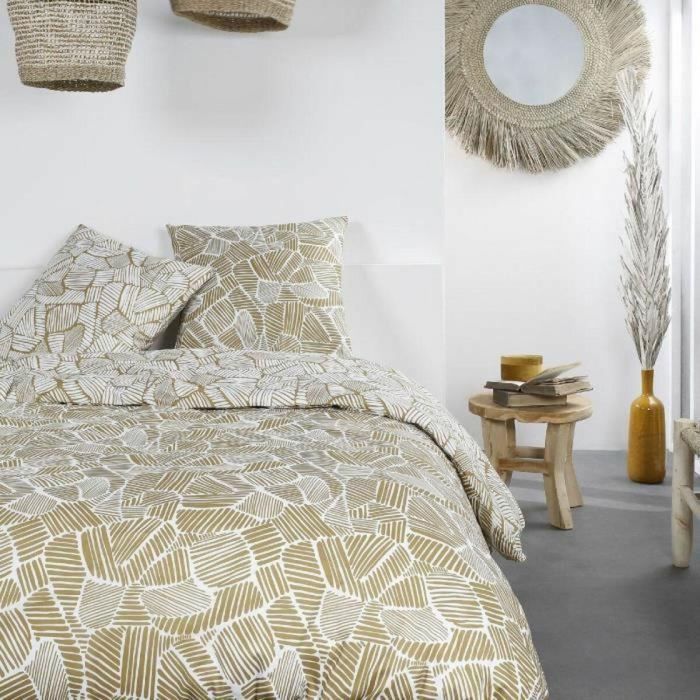 Today 108914 Juego de Cama Mawira con Cremallera 2 personas, Algodón 260x240cm + 2 Fundas Almohada 63x63cm, Estampado 2.16 2