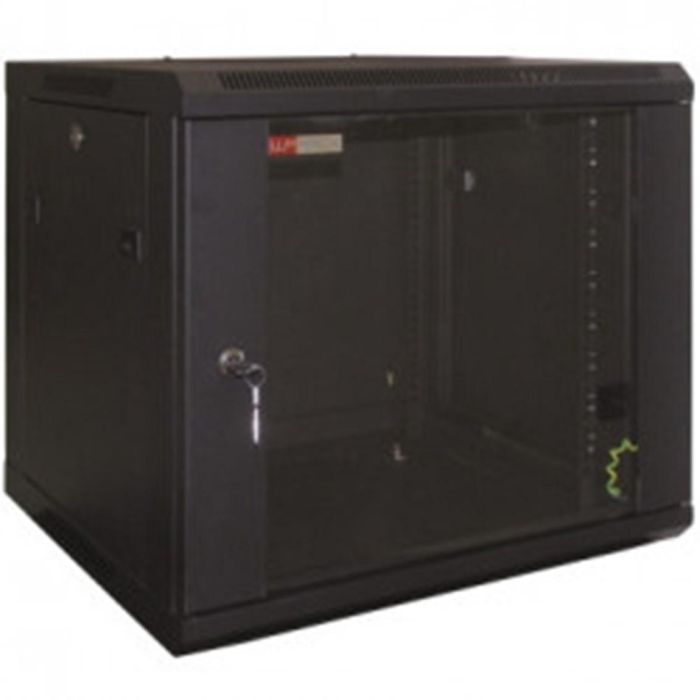 WP WPN-RWB-15606-B Armario Rack 15U de Pared Negro, Puerta Cristal Templado, Acero 1.5mm, 600x600x770mm, 60kg WP WPN-RWB-15606-B Armario Rack 15U de Pared Negro, Puerta Cristal Templado, Acero 1.5mm, 600x600x770mm, 60kg