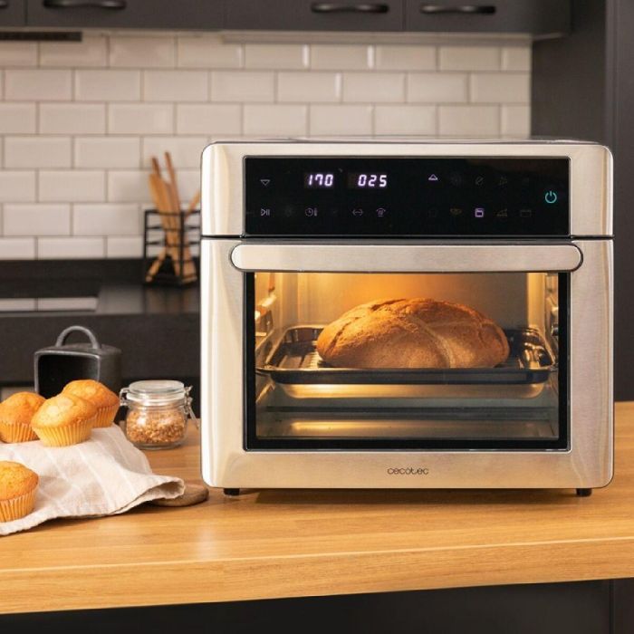 Cecotec 02258 horno tostador 30 L 1600 W Acero 1 Cecotec 02258 horno tostador 30 L 1600 W Acero 1