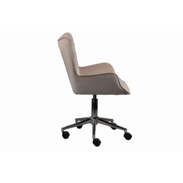 Silla DKD Home Decor Crema Plateado 52 x 56,5 x 80 cm 2 Silla DKD Home Decor Crema Plateado 52 x 56,5 x 80 cm 2