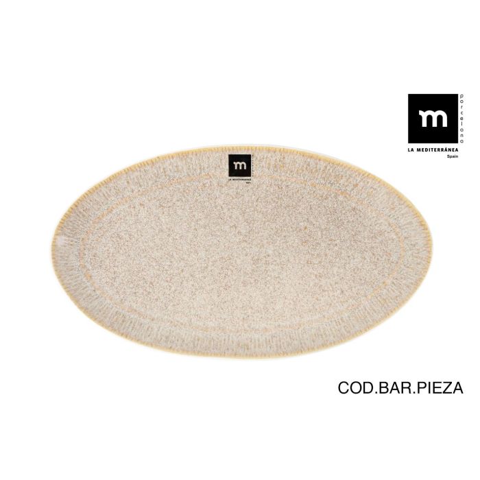 Bandeja Calobra 31.2 x 17.5 cm Crema - La Mediterranea (24 Unidades) Bandeja Calobra 31.2 x 17.5 cm Crema - La Mediterranea (24 Unidades)