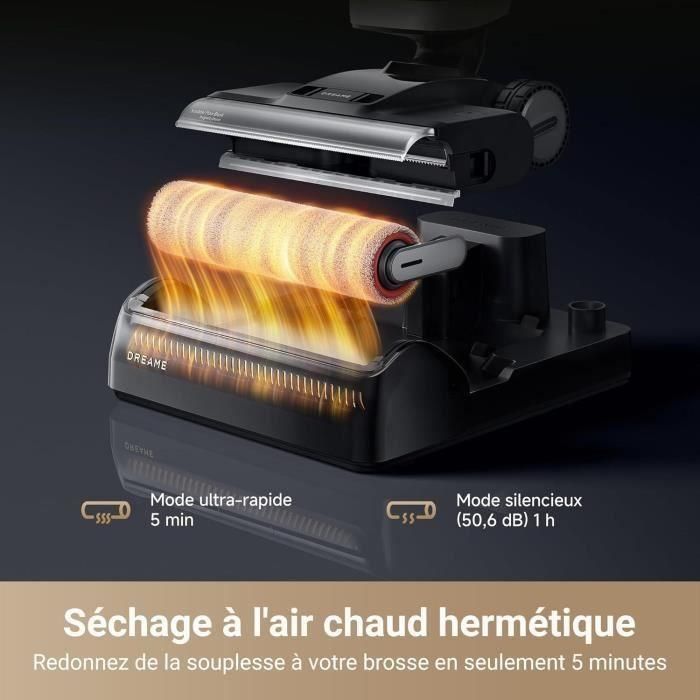Dreame DRE6976233677347 Aspiradora en seco y húmedo H14 Pro con Diseño 180°, Limpieza cepillo 60°C, Secado 5 min y 18 kPa 5 Dreame DRE6976233677347 Aspiradora en seco y húmedo H14 Pro con Diseño 180°, Limpieza cepillo 60°C, Secado 5 min y 18 kPa 5