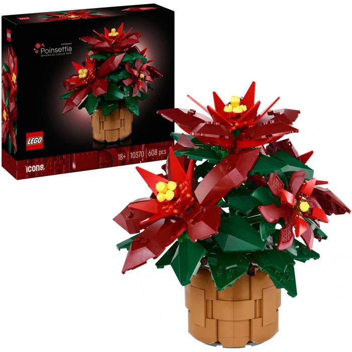 Juego de Construcción Lego Flor de Pascua 608 Piezas 13