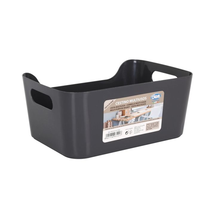 Cesta Multiusos 4-S 24x16.5x10 cm Dem (24 Unidades) 5 Cesta Multiusos 4-S 24x16.5x10 cm Dem (24 Unidades) 5