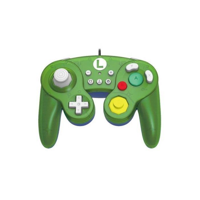 CONTROLADOR HORI BATTLE PAD LUIGI PARA NINTENDO SWITCH - OPTIMIZADO PARA SÚPER SMASH BROS - CRUCETA EXTRA GRANDE - BOTONES L/R CORTO RECORRIDO 1 CONTROLADOR HORI BATTLE PAD LUIGI PARA NINTENDO SWITCH - OPTIMIZADO PARA SÚPER SMASH BROS - CRUCETA EXTRA GRANDE - BOTONES L/R CORTO RECORRIDO 1