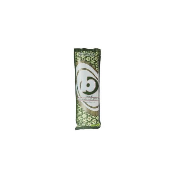 Noodles Arroz Integral-Alga Wakame 250Gr. Bio Sg