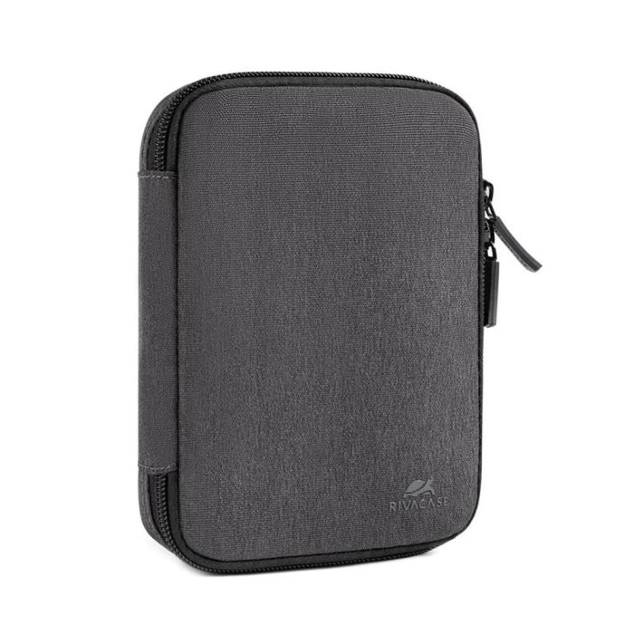 Rivacase 5631 Organizador de Viaje para Cables Negro, con 2 Bolsillos de Malla con Cremallera y Lazos Elásticos de Poliéster RPET Rivacase 5631 Organizador de Viaje para Cables Negro, con 2 Bolsillos de Malla con Cremallera y Lazos Elásticos de Poliéster RPET