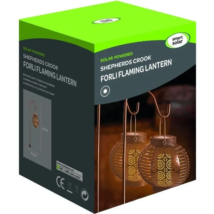 Smart Garden Farol Solar Forli Paquete de 2 - SMA5050642061674