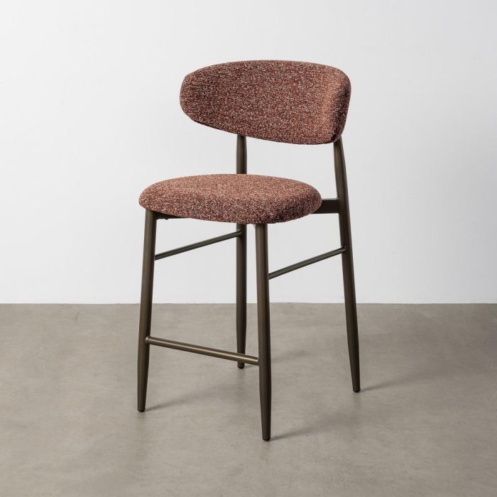 Taburete Teja Tejido-Metal Contract 53 X 52 X 95 cm