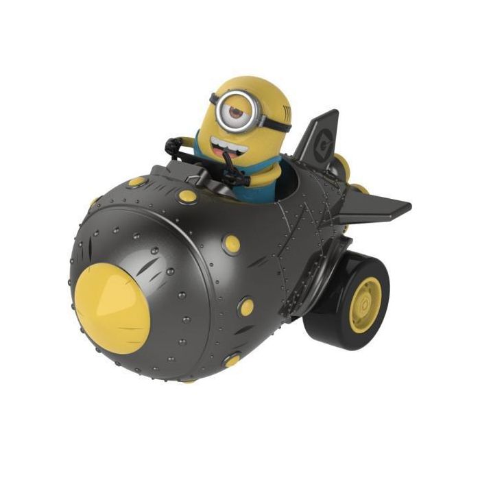 Bandai Vehículo Minions AR07160 Figura de Fricción Aleatoria, inspirado en Mi Villano Favorito 4, 13 cm 1