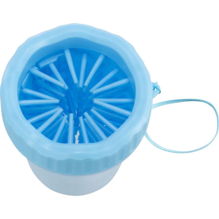 Limpiador de Patas para Perros Trixie Azul S/M 2