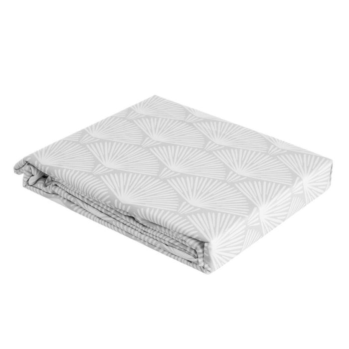 Funda Nórdica ARLA Blanco Gris Cama de 90 155 x 240 x 0,2 cm