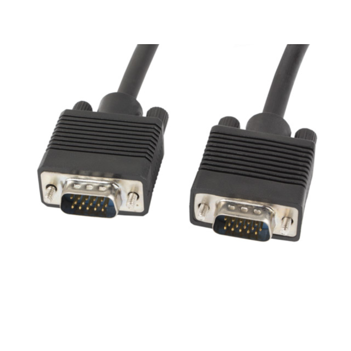 Lanberg CA-VGAC-10CC-0150-B Cable de Video VGA D-Sub 15m Negro Lanberg CA-VGAC-10CC-0150-B Cable de Video VGA D-Sub 15m Negro