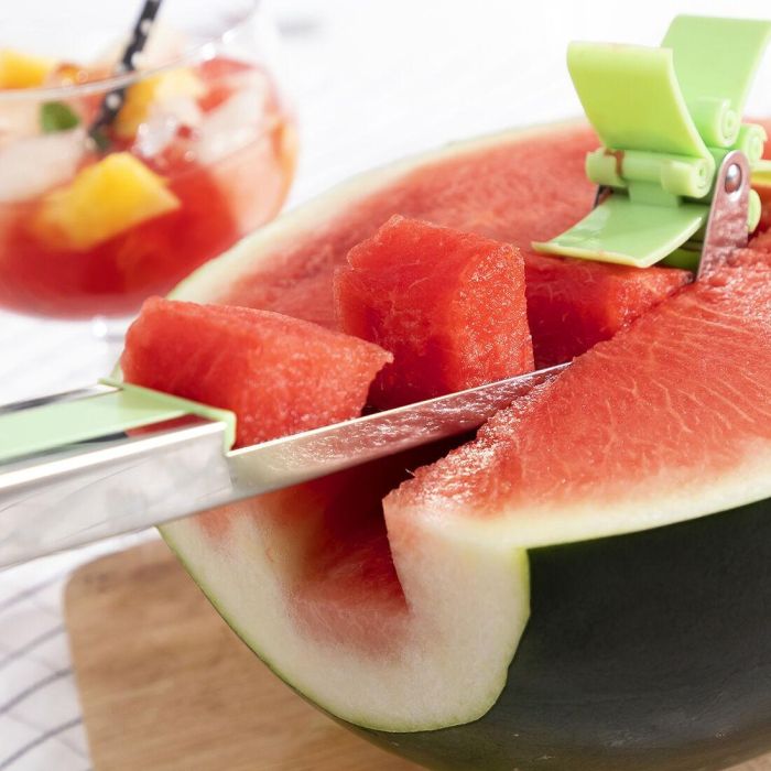 Cortador de Sandía en Cubos Cutmil InnovaGoods 7 Cortador de Sandía en Cubos Cutmil InnovaGoods 7
