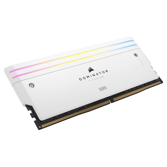 Corsair Dominator Titanium 64GB DDR5 RAM (2x32GB) 6000MHz CL30 RGB Blanco CMP64GX5M2B6000C30W