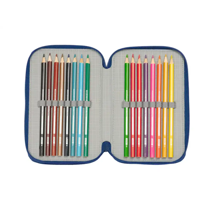 Safta Plumier Triple Como Entrenar A Tu Dragon 37 Piezas 12,5x19,5x5,5cm 4