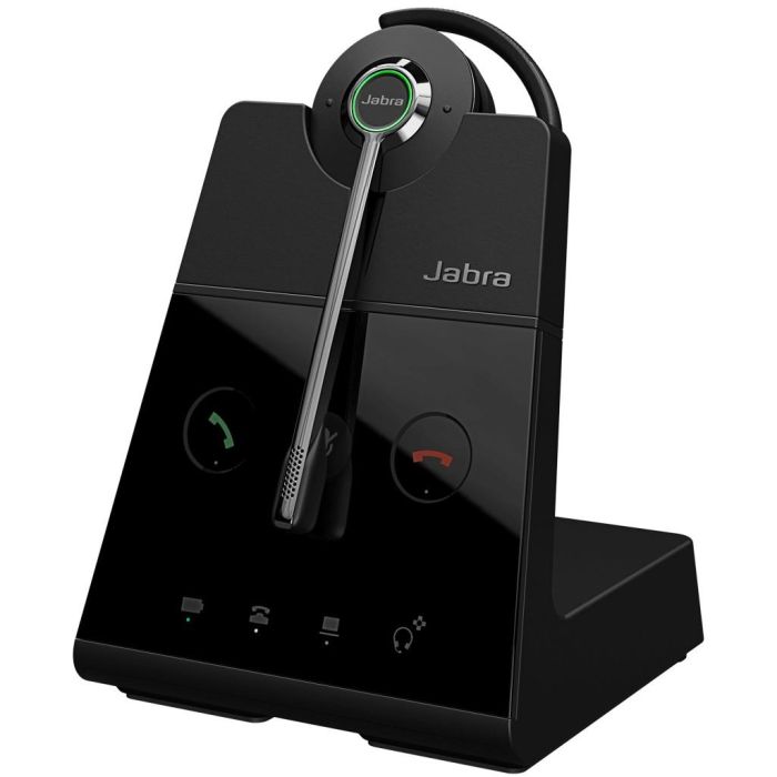 Jabra Engage 65 SE Auriculares Inalámbricos Convertible con Base para Oficina/Centro de Llamadas Gancho de Oreja Diadema Negro