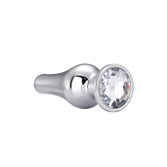 Plug Anal Dream Toys Gleaming Love Plateado 4 Plug Anal Dream Toys Gleaming Love Plateado 4