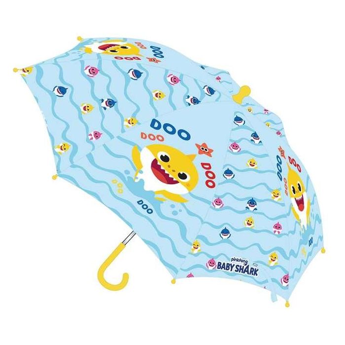 Paraguas Baby Shark Beach day Amarillo Azul claro (Ø 86 cm) 0 Paraguas Baby Shark Beach day Amarillo Azul claro (Ø 86 cm) 0