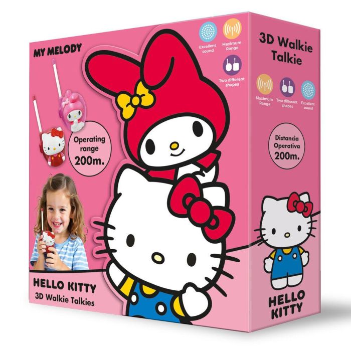 Walkie Talkie 3D Hello Kitty and Friends 3