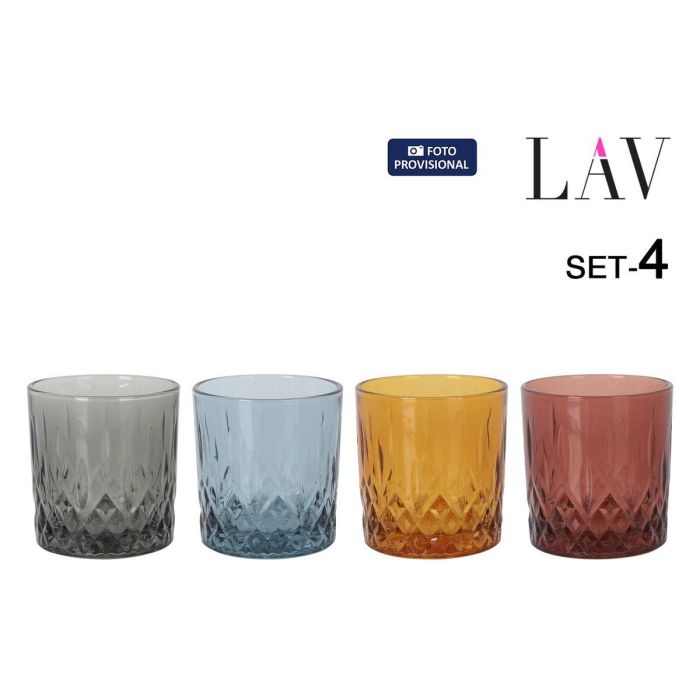 Set de Vasos LAV ODN430PFT.61 4 Piezas (6 Unidades) 1 Set de Vasos LAV ODN430PFT.61 4 Piezas (6 Unidades) 1