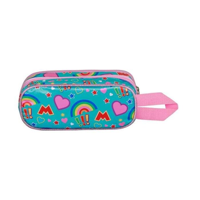 Karactermania Estuche Portatodo Doble 3D Minnie Mouse Greet 22 x 8 x 9.5 cm 3