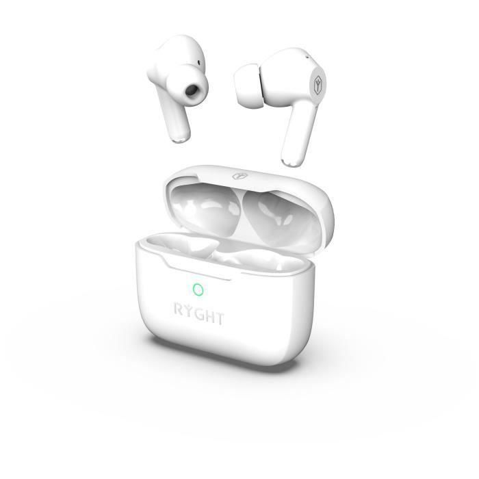 Auriculares inalámbricos - Bluetooth 5.3 - RYGHT - Jumo ANC - Blanco 2