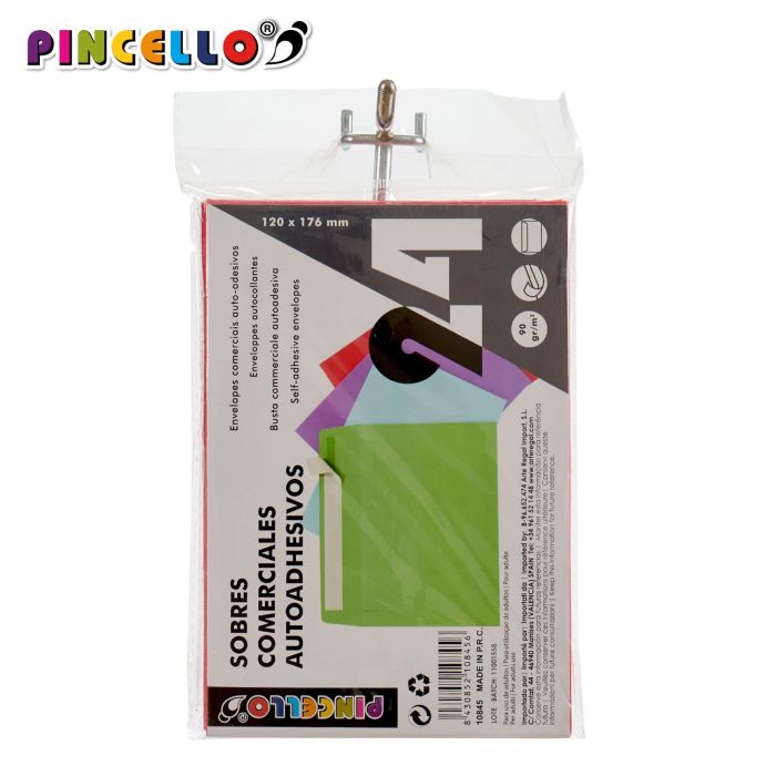 Sobre Comercial Surtidos Col Pincello 12X1CM (48 Unidades) 1 Sobre Comercial Surtidos Col Pincello 12X1CM (48 Unidades) 1