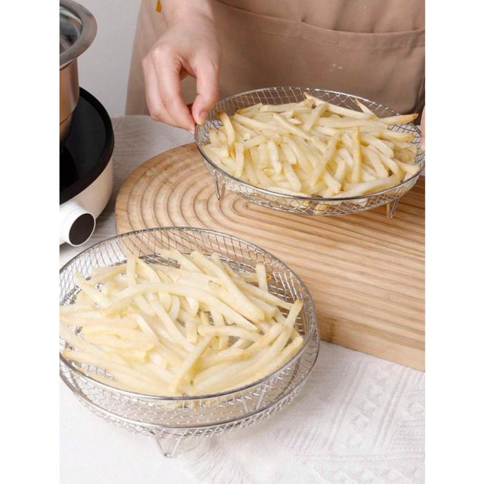 Rejilla Red Apilable para Airfryer 20 cm Quttin - Inde (12 Unidades) 2