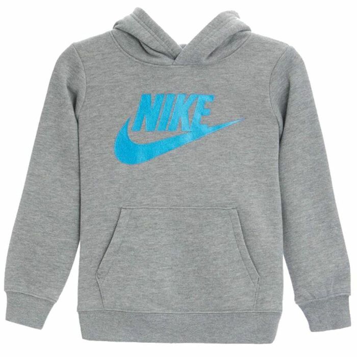 Sudadera sin Capucha Niño Nike Metallic HBR Gifting Gris 0 Sudadera sin Capucha Niño Nike Metallic HBR Gifting Gris 0