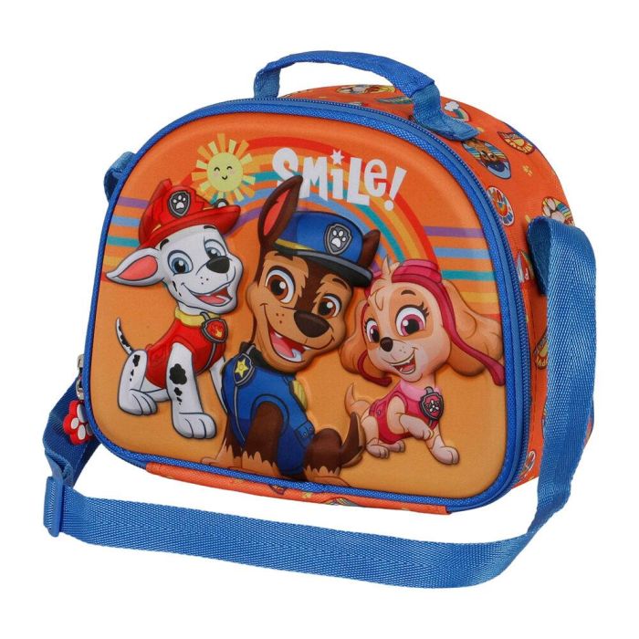 Bolsa Portamerienda 3D Paweome Paw Patrol La Patrulla Canina Naranja 2