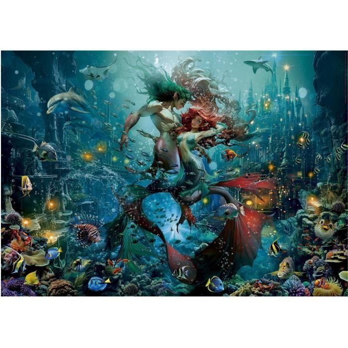 Educa Puzzle 500 Piezas Atlantis con Cola FIX PUZZLE® Edad +11 años 1 Jugador Cartón 1 Educa Puzzle 500 Piezas Atlantis con Cola FIX PUZZLE® Edad +11 años 1 Jugador Cartón 1