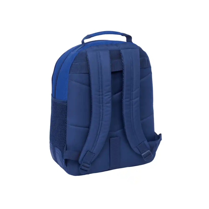 Safta Mochila escolar doble con cantoneras adaptable a carro, colección Kelme blue, dimensiones 420x150x320 mm 1