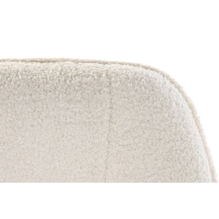 DKD Home Decor Butaca Scandi Crema Natural 75 x 96 x 65 cm 4