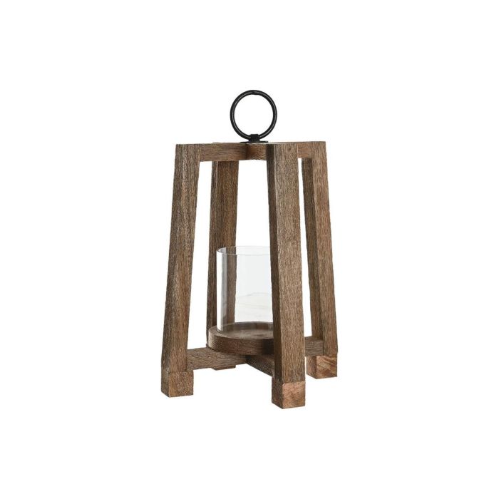 Portavela Alpino DKD Home Decor Marron 25 x 35 x 25 cm Portavela Alpino DKD Home Decor Marron 25 x 35 x 25 cm