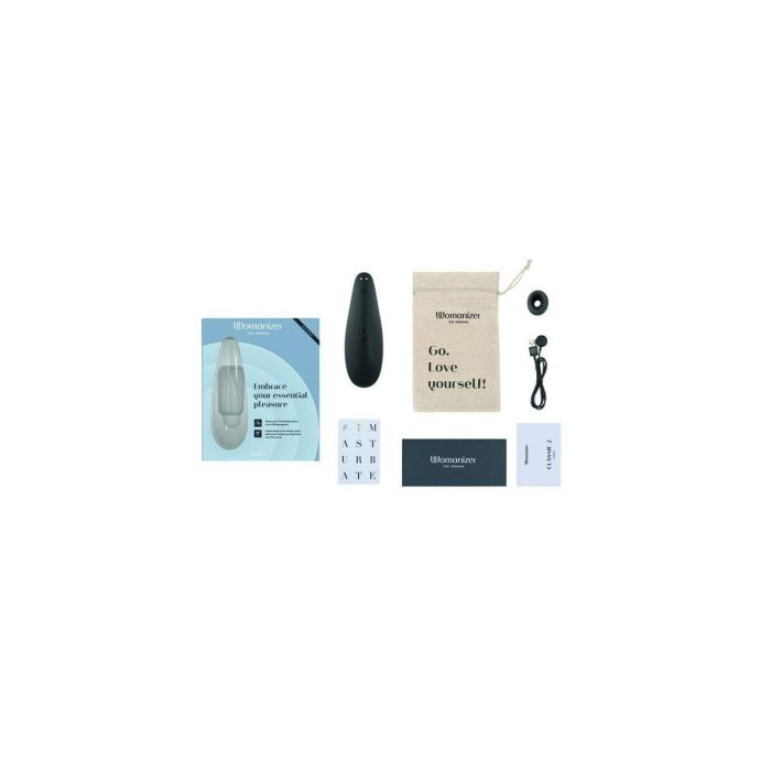 Vibrador Womanizer WOM164-BLACK Negro 7 Vibrador Womanizer WOM164-BLACK Negro 7