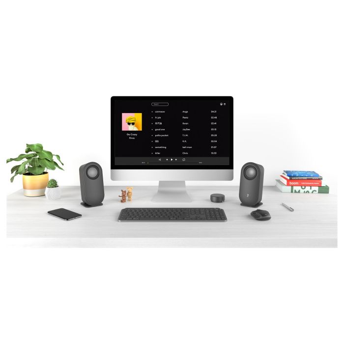 Logitech Z407 Altavoces para Ordenador con Bluetooth, Subwoofer y Control Inalámbrico 5